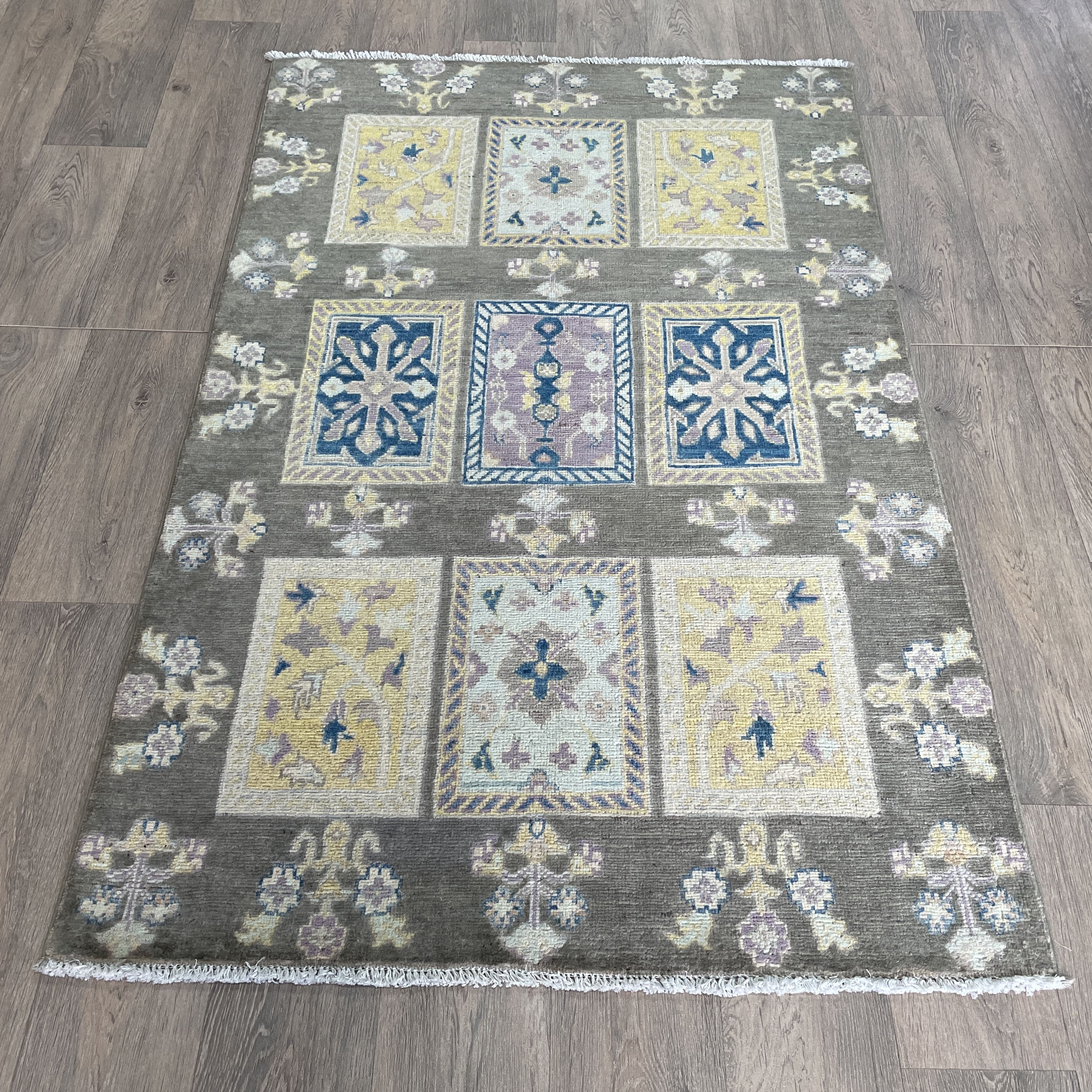 159 x 101 cm | Afghan Ziegler Rug - Khorasan Rugs