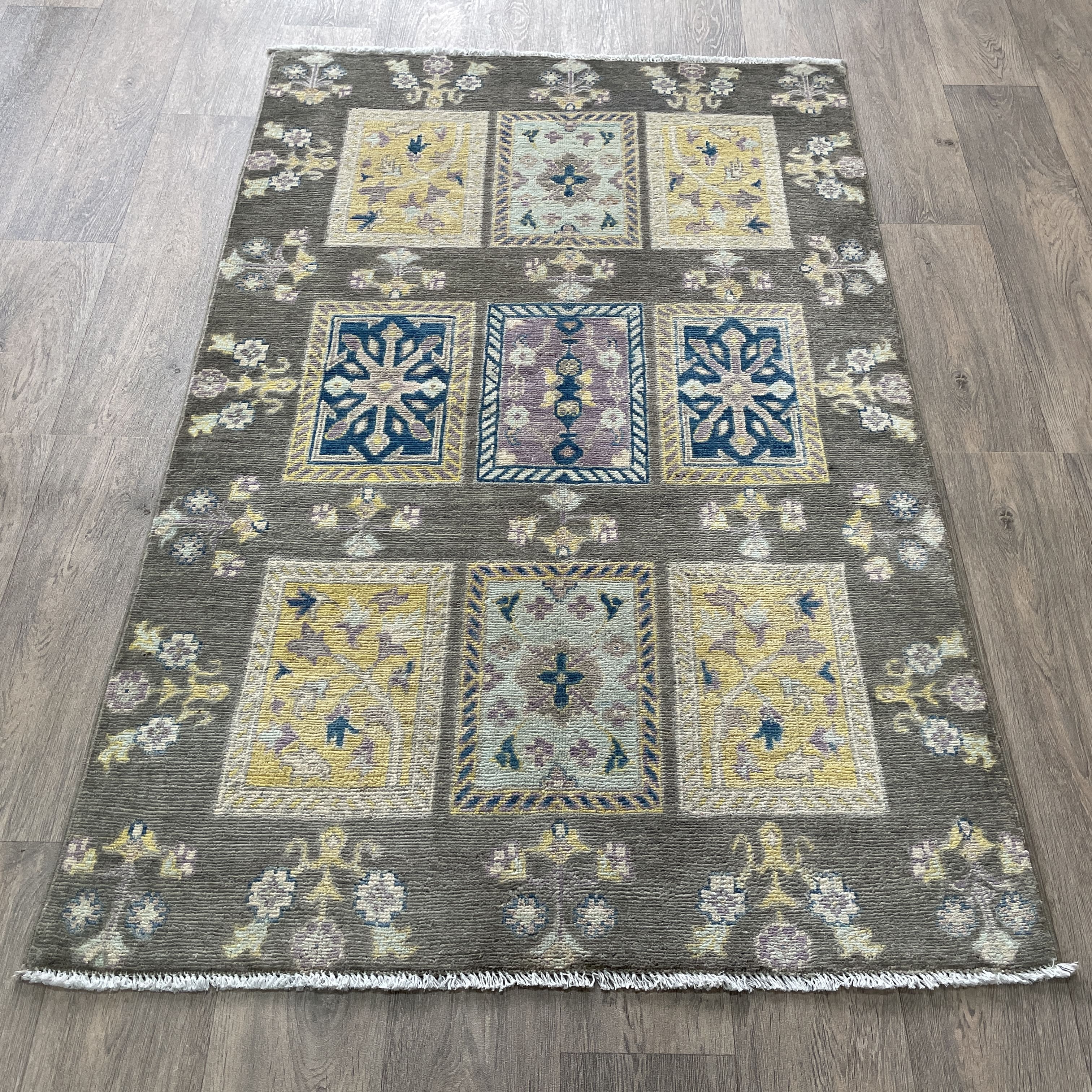 159 x 101 cm | Afghan Ziegler Rug - Khorasan Rugs
