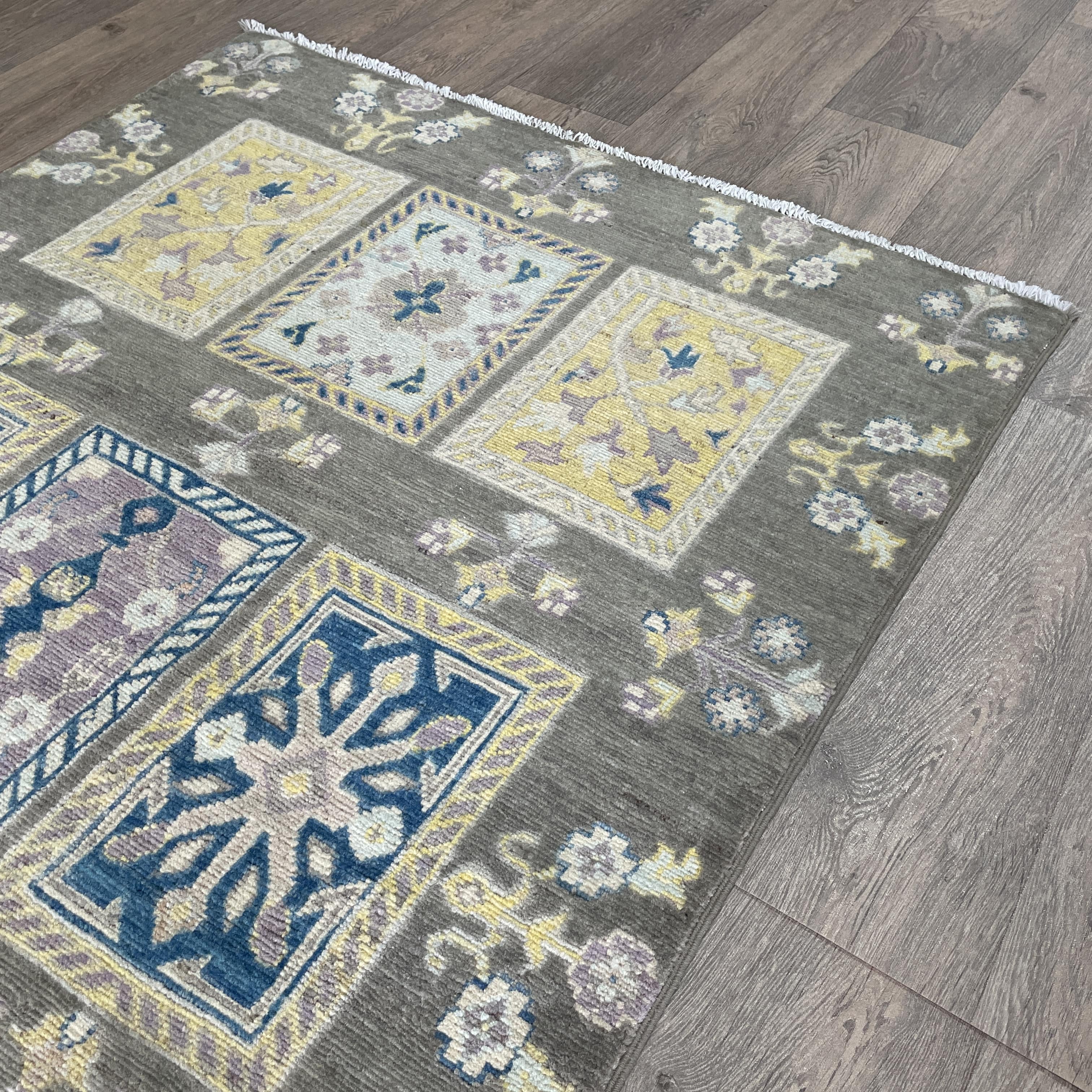 159 x 101 cm | Afghan Ziegler Rug - Khorasan Rugs