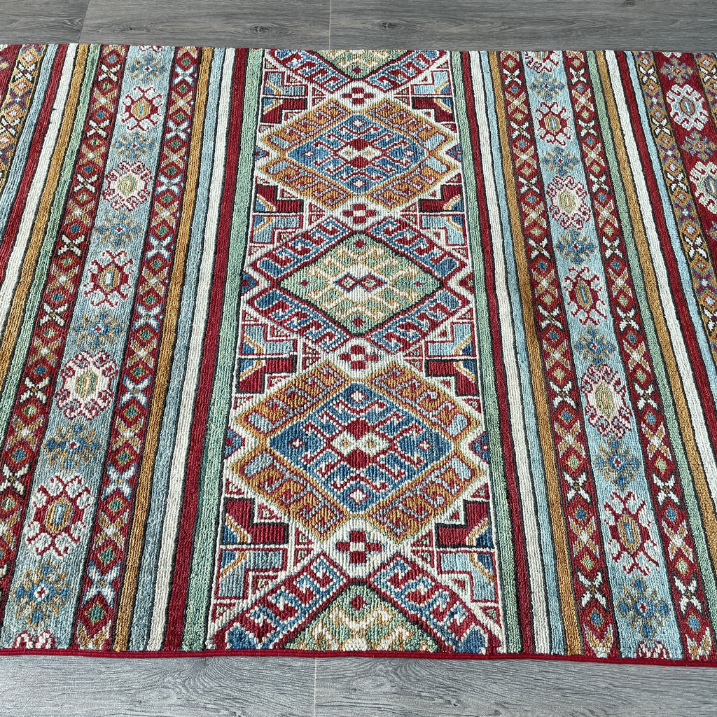 151 x 104 cm | Afghan Khorjin Rug - Khorasan Rugs
