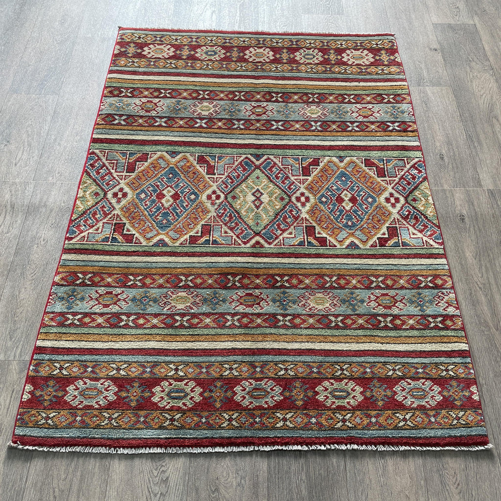 151 x 104 cm | Afghan Khorjin Rug - Khorasan Rugs