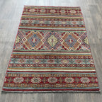151 x 104 cm | Afghan Khorjin Rug - Khorasan Rugs