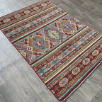 151 x 104 cm | Afghan Khorjin Rug - Khorasan Rugs