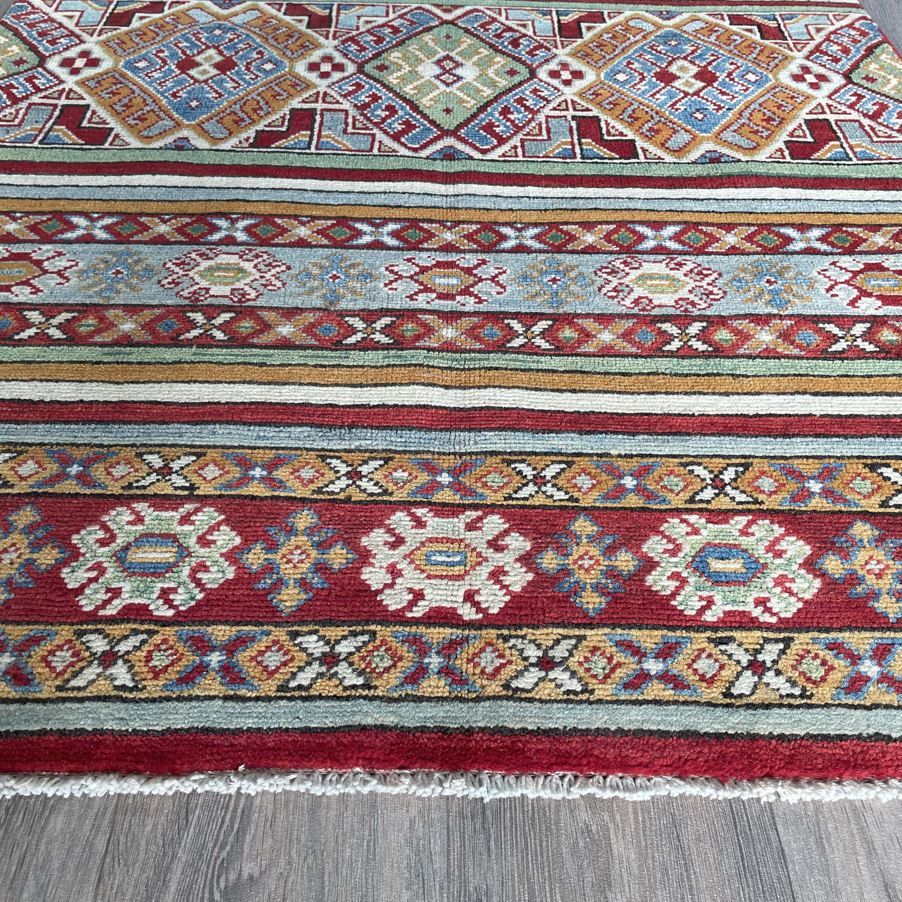 151 x 104 cm | Afghan Khorjin Rug - Khorasan Rugs