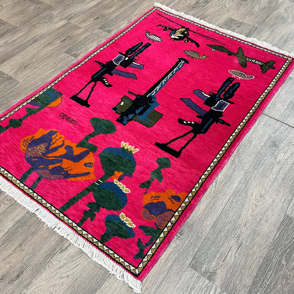 Afghan Soviet War Rug