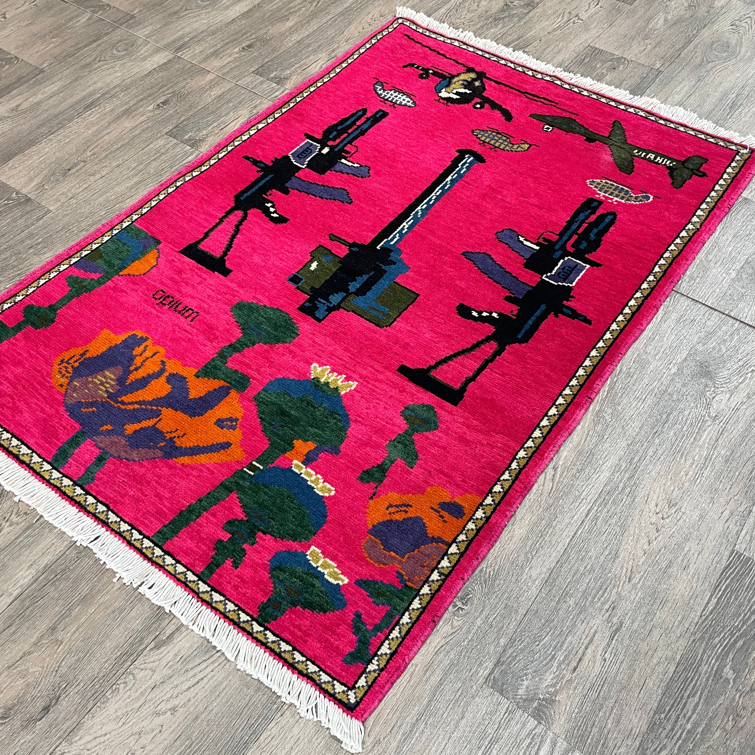 Afghan Soviet War Rug