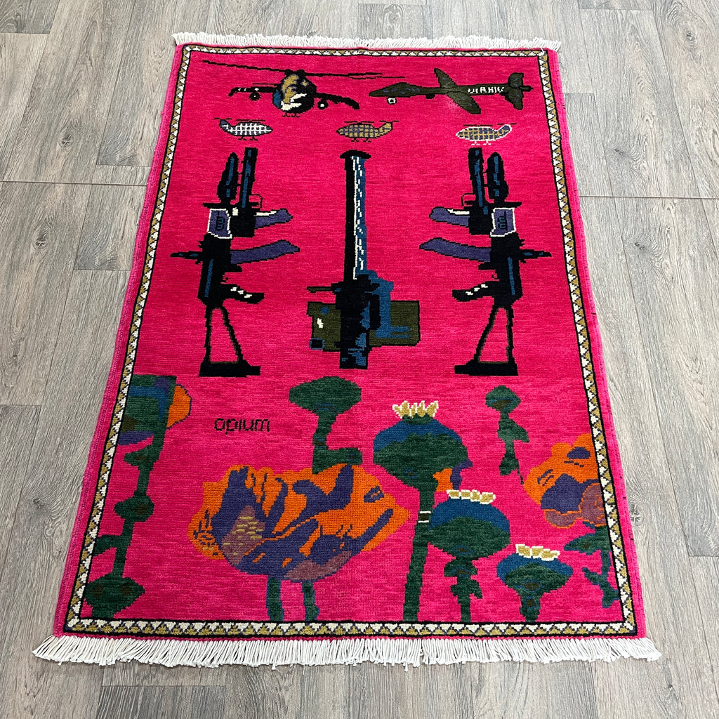 Afghan Soviet War Rug