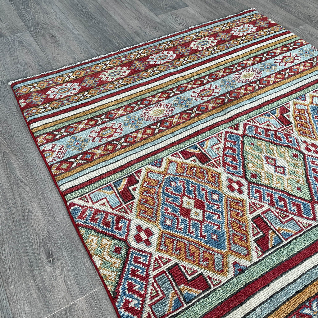 151 x 104 cm | Afghan Khorjin Rug - Khorasan Rugs