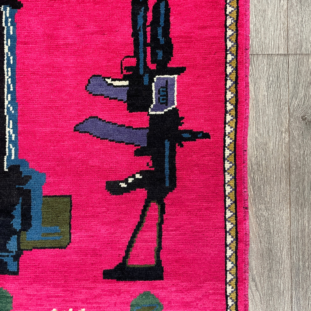 Afghan Soviet War Rug