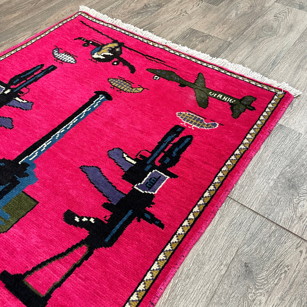 Afghan Soviet War Rug
