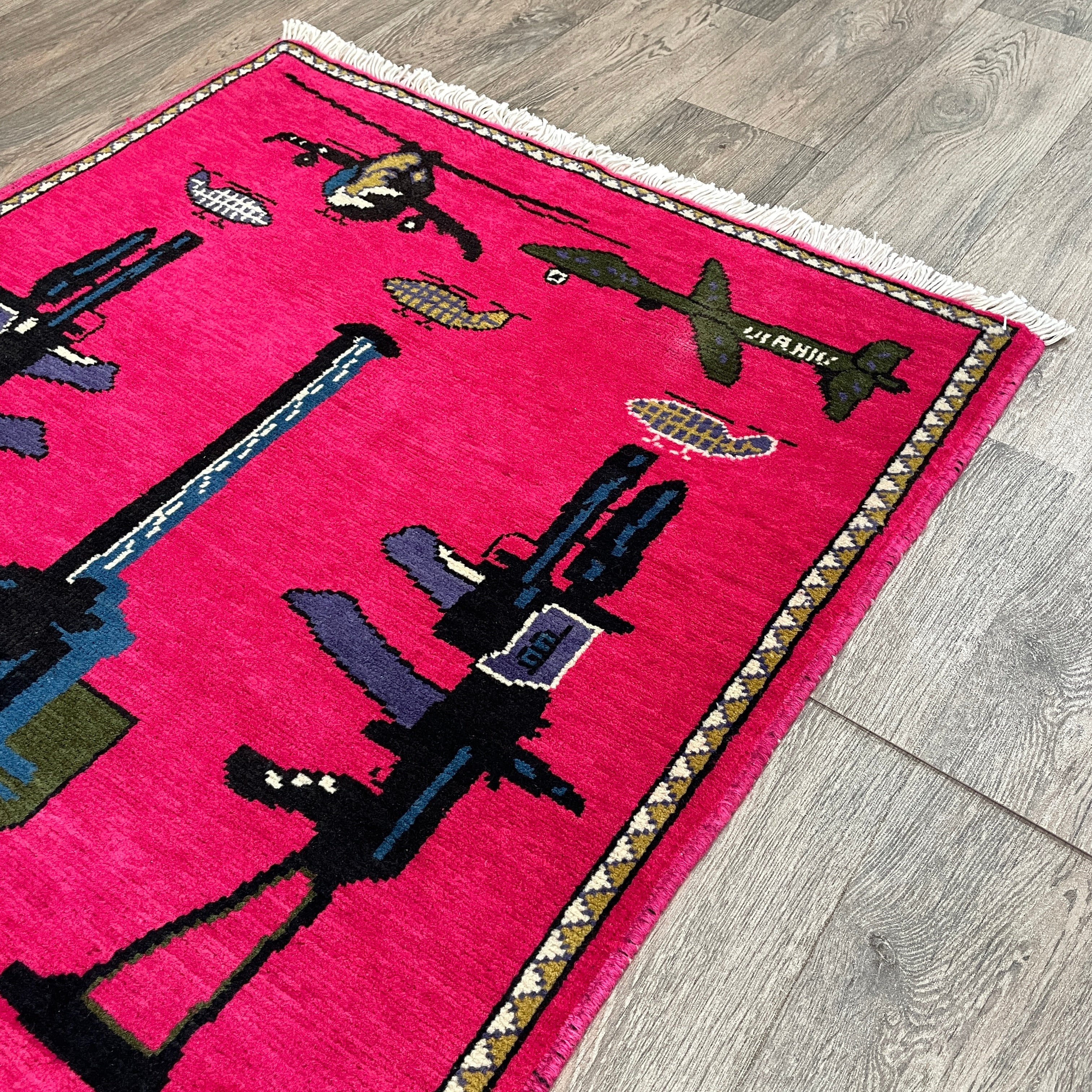Afghan Soviet War Rug