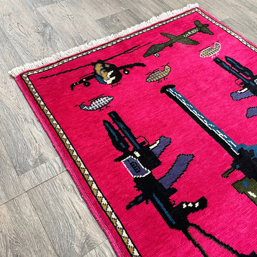Afghan Soviet War Rug