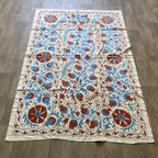 Uzbek Suzani Bed Throw