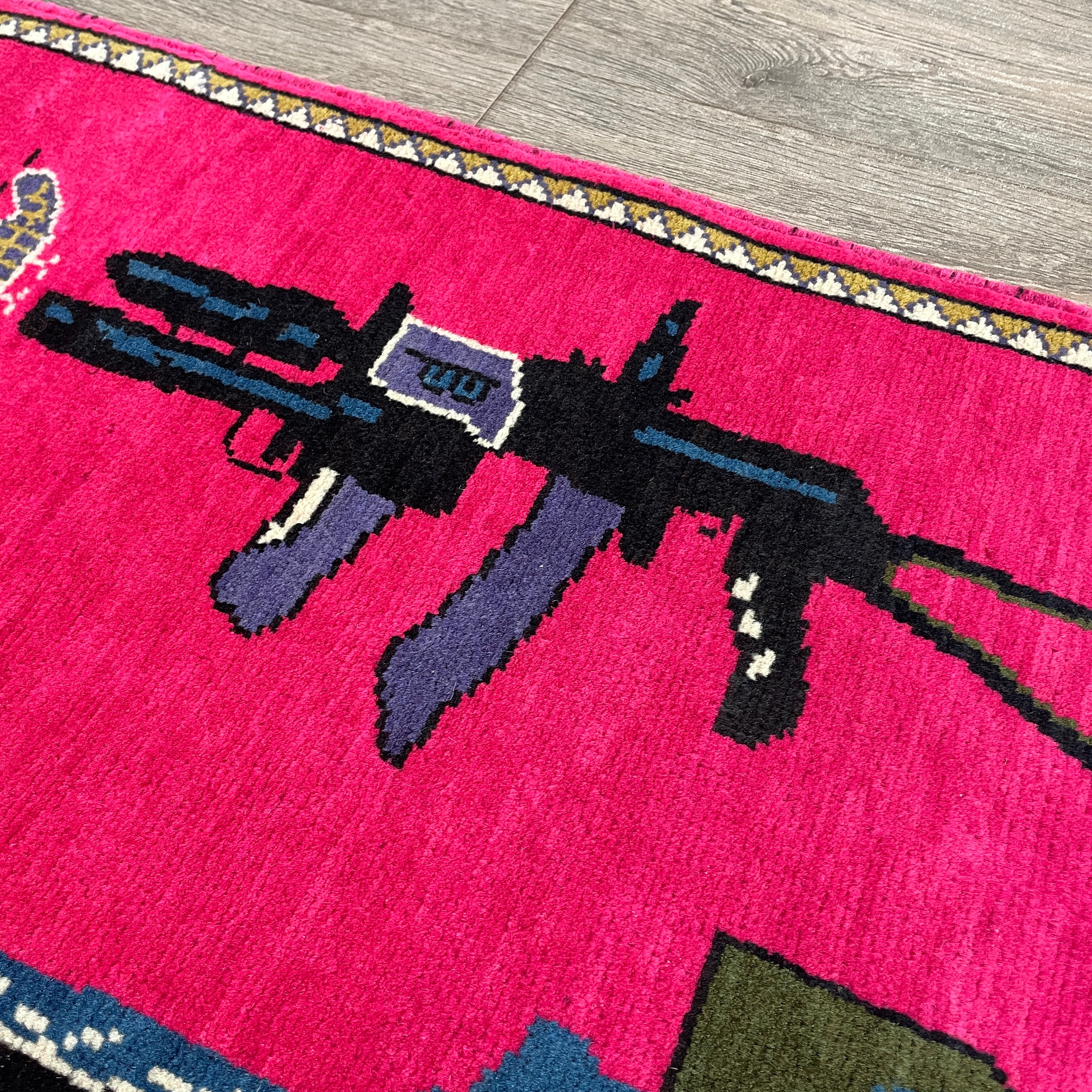 Afghan Soviet War Rug