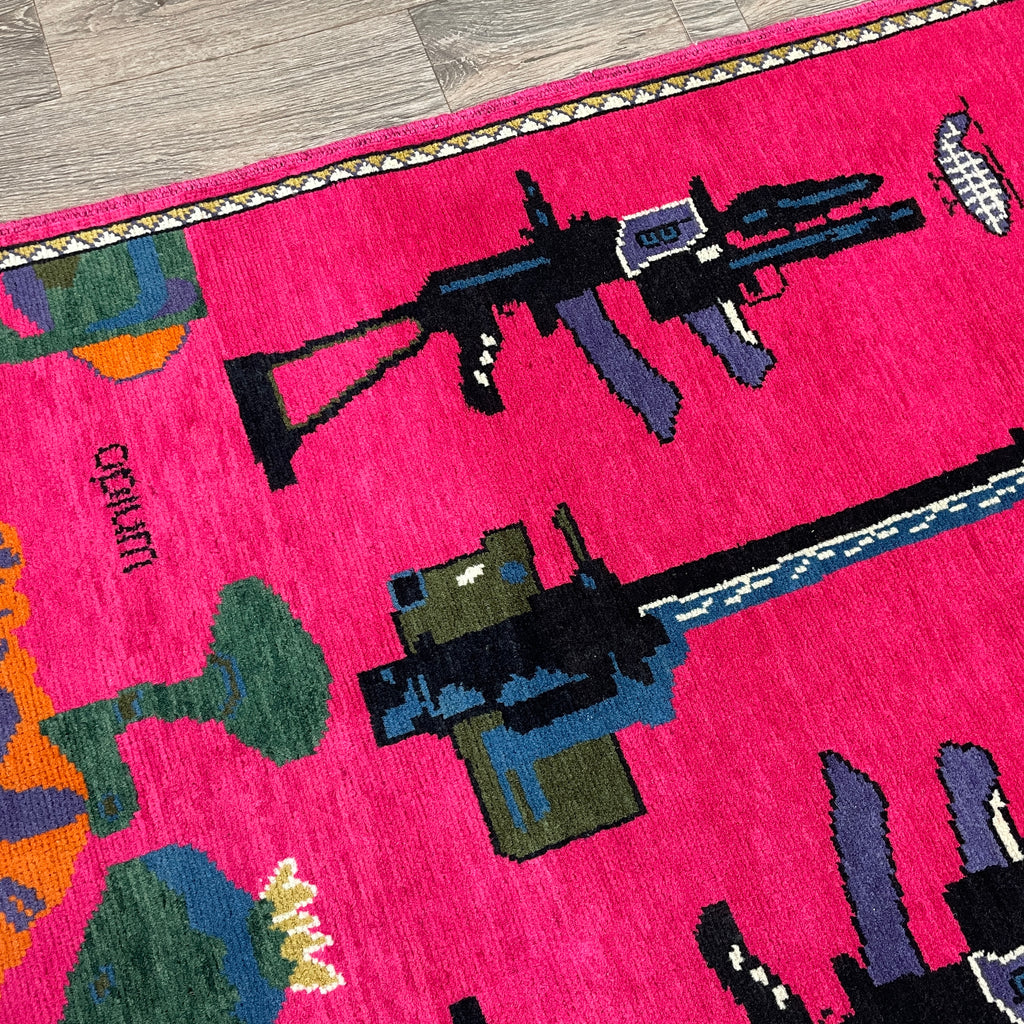 Afghan Soviet War Rug