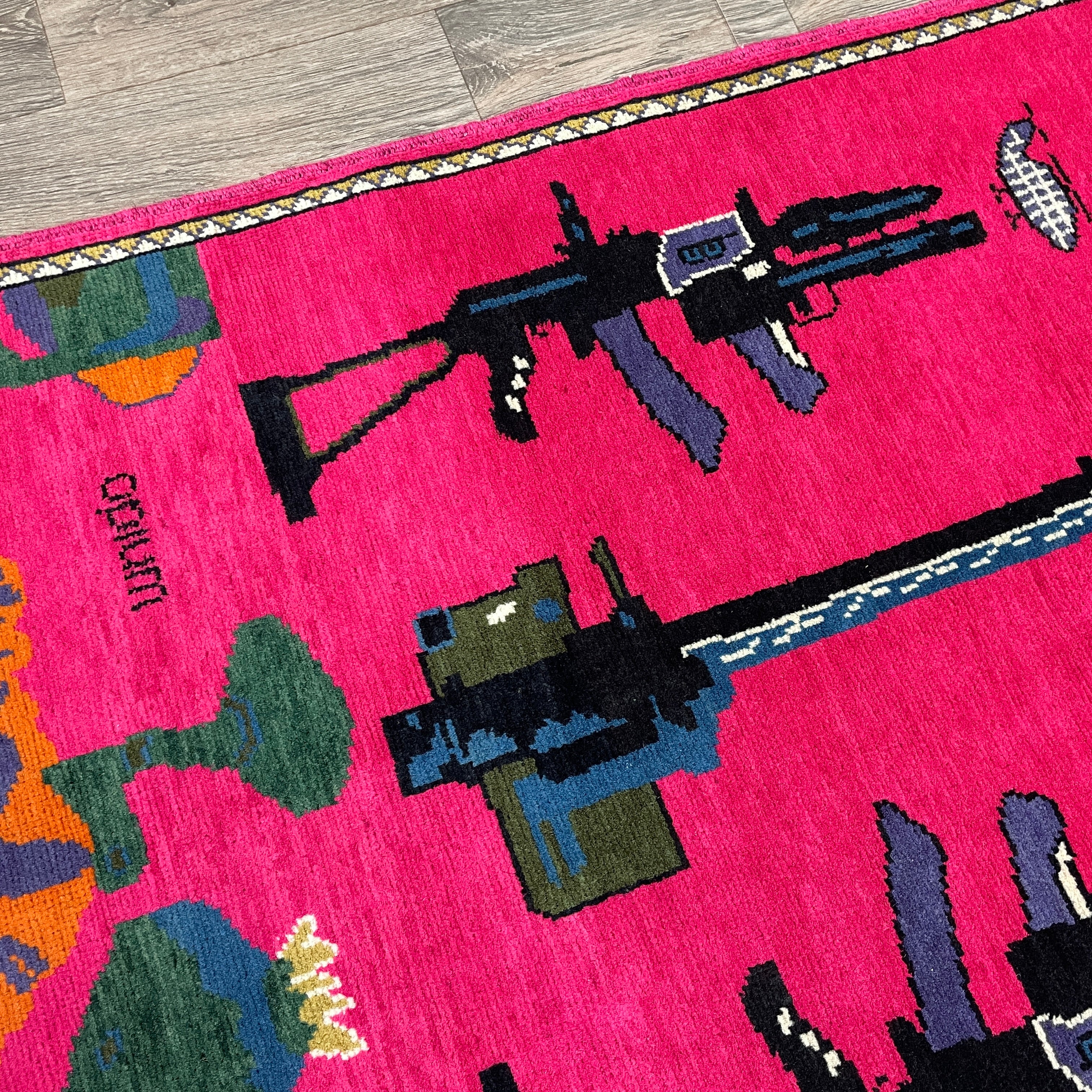 Afghan Soviet War Rug