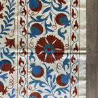 Uzbek Suzani Bed Throw