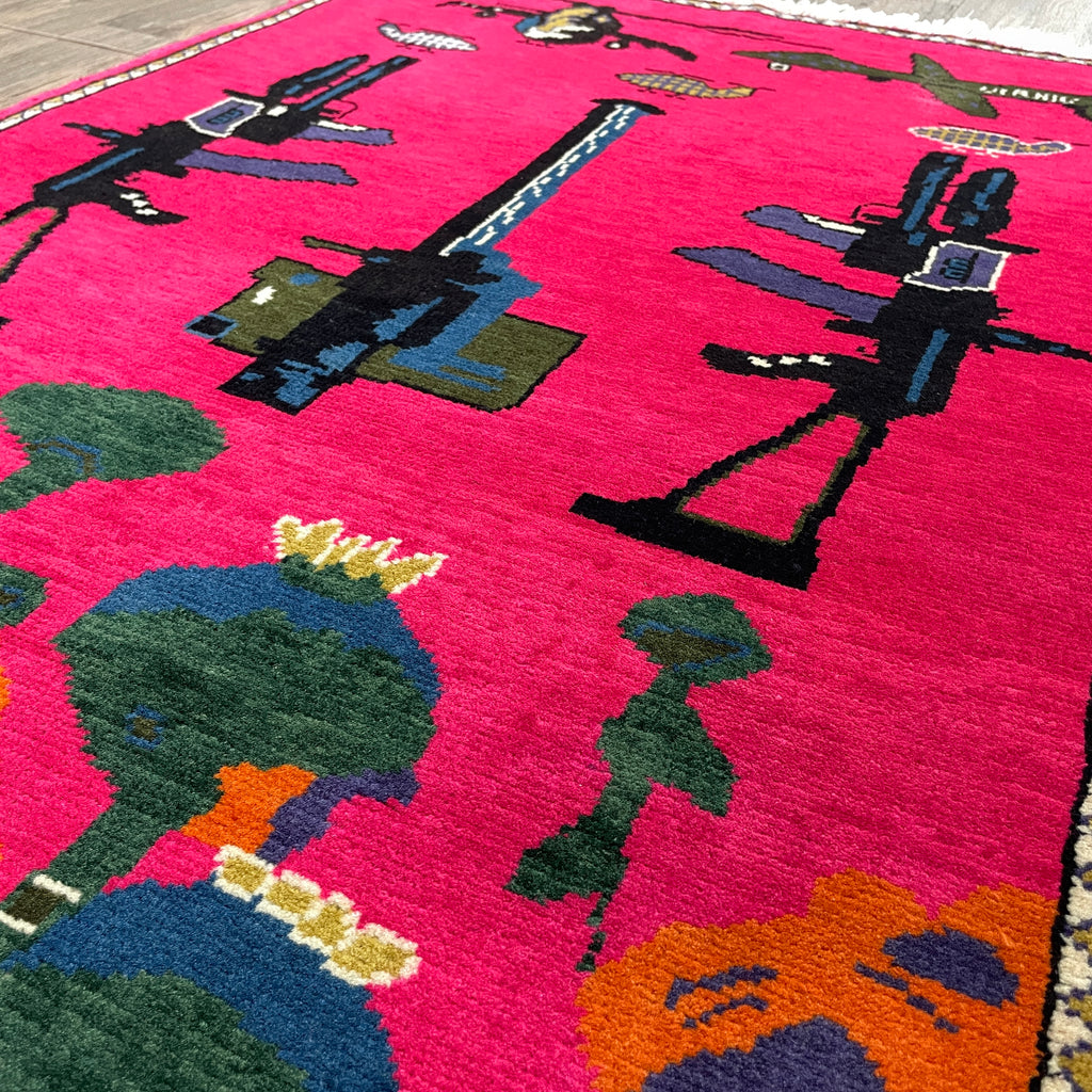 Afghan Soviet War Rug