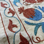 Uzbek Suzani Bed Throw