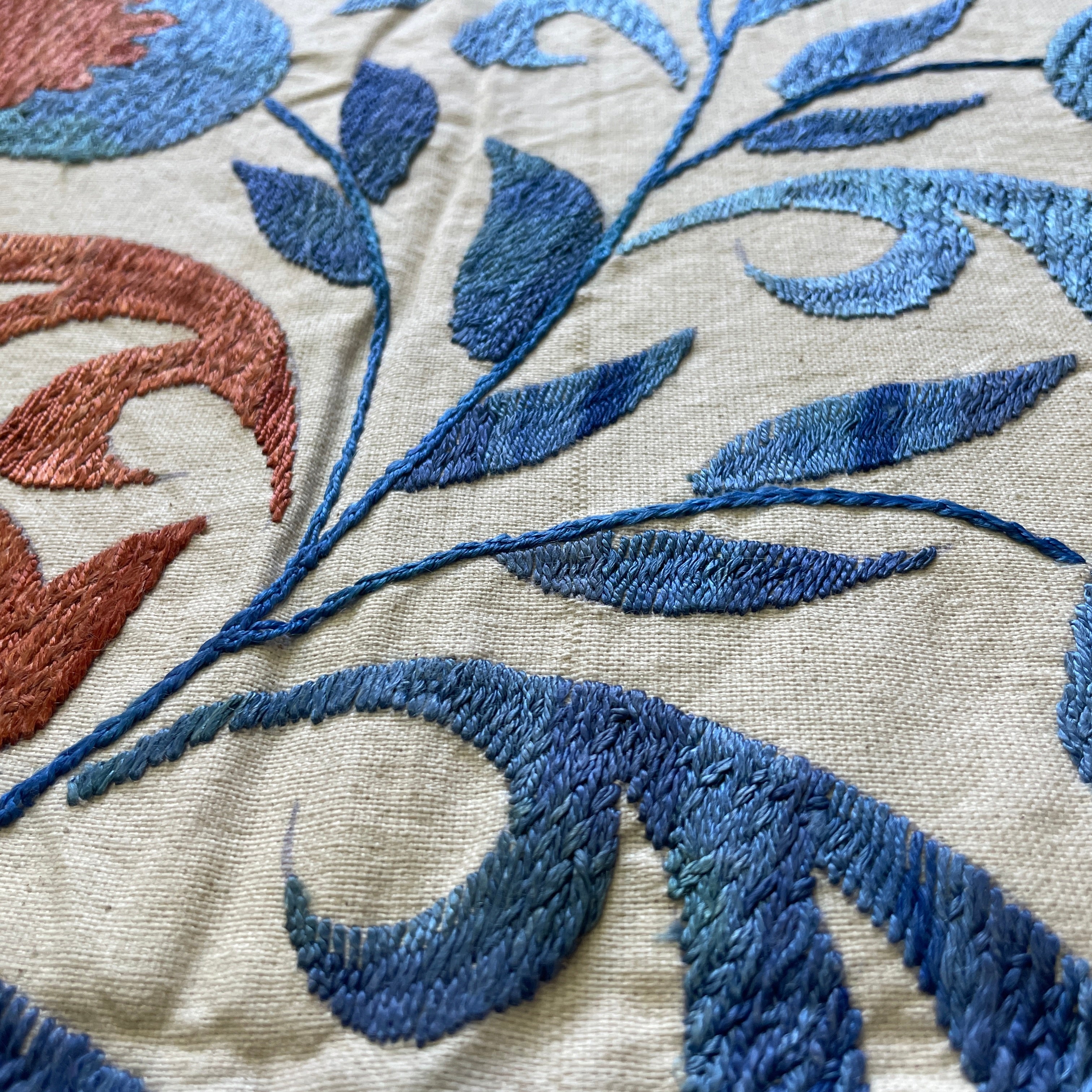 Uzbek Suzani Bed Throw