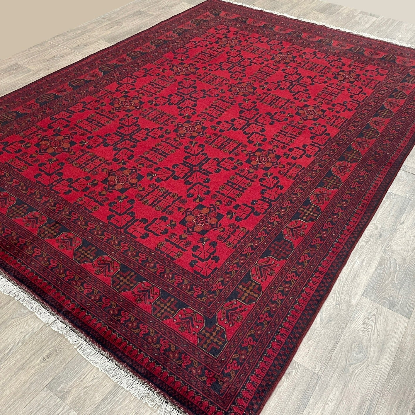 306 x 210 cm | Afghan Khal Muhammadi Rug