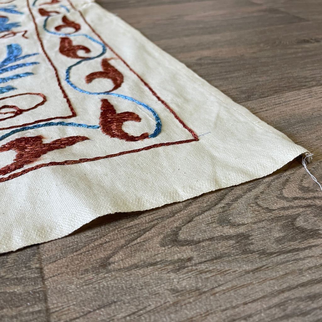 Uzbek Suzani Bed Throw