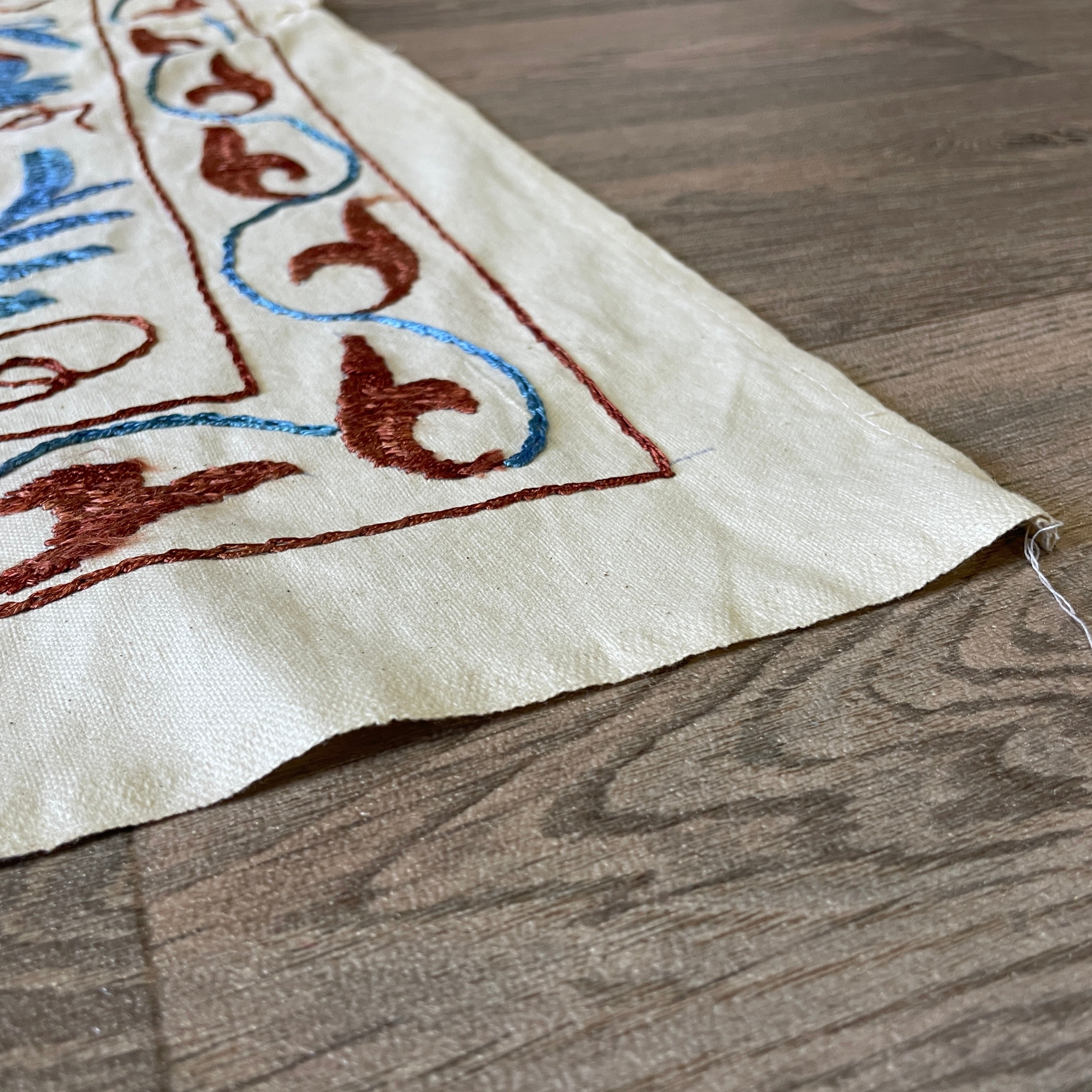 Uzbek Suzani Bed Throw