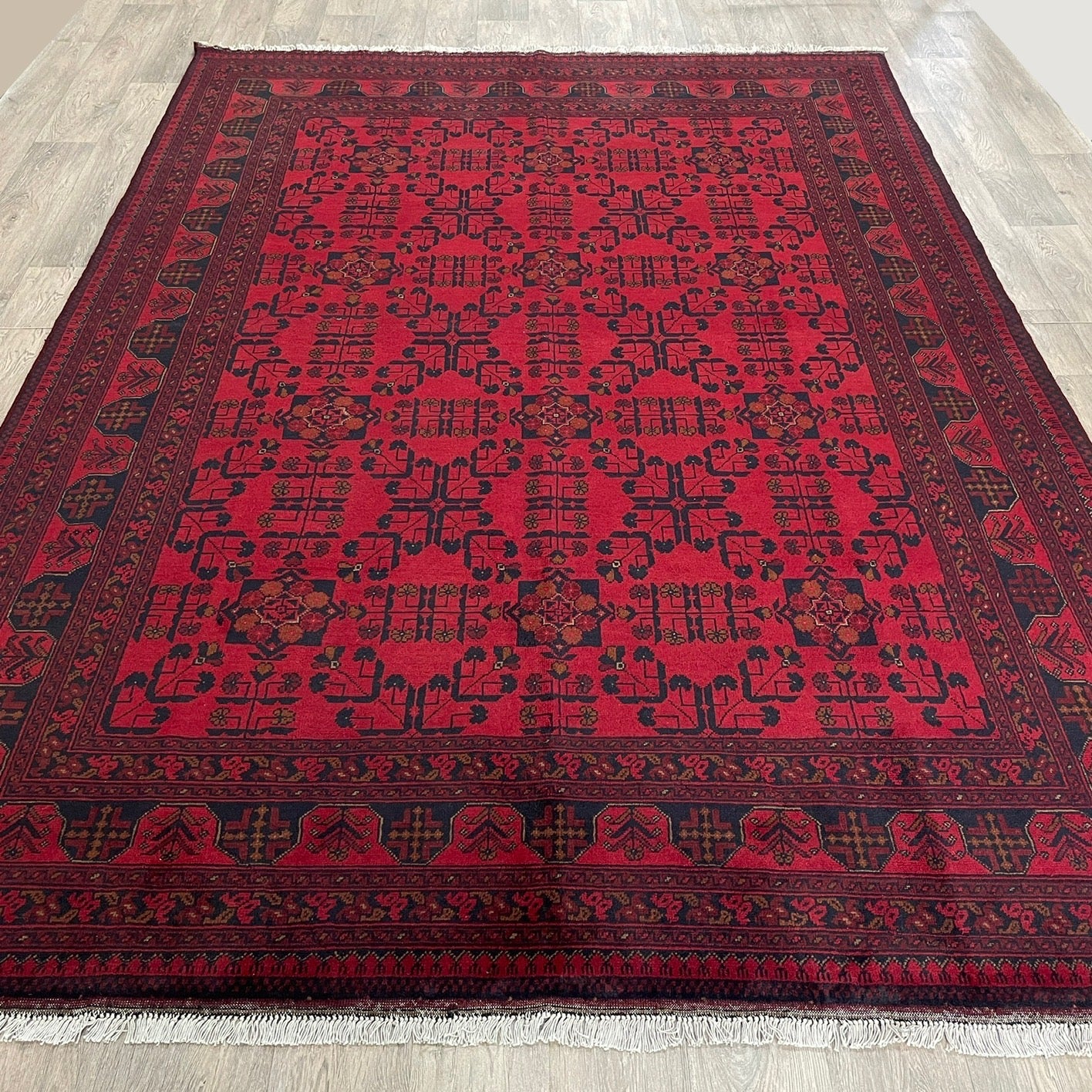 306 x 210 cm | Afghan Khal Muhammadi Rug