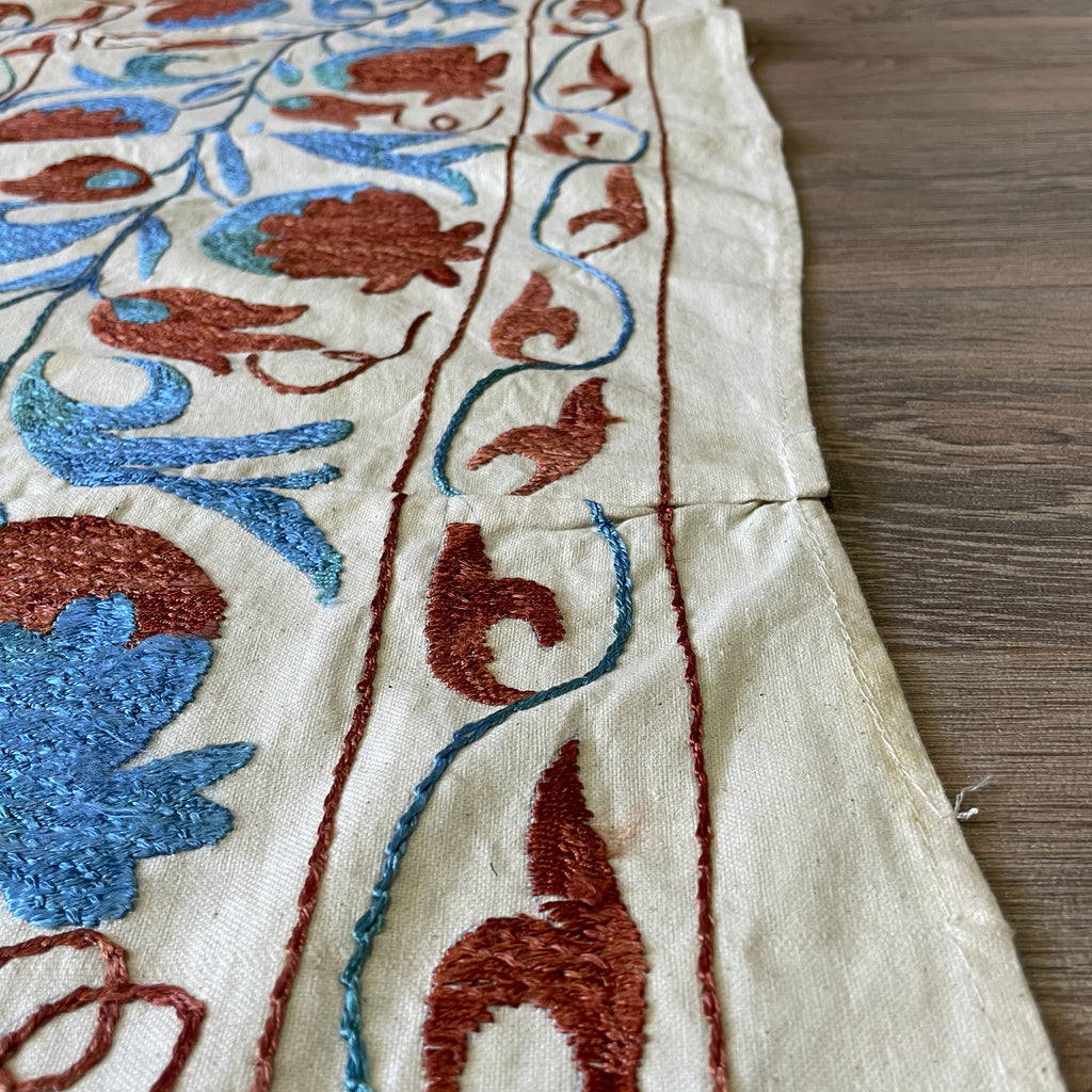 Uzbek Suzani Bed Throw