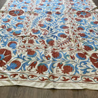 Uzbek Suzani Bed Throw