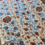 Uzbek Suzani Bed Throw