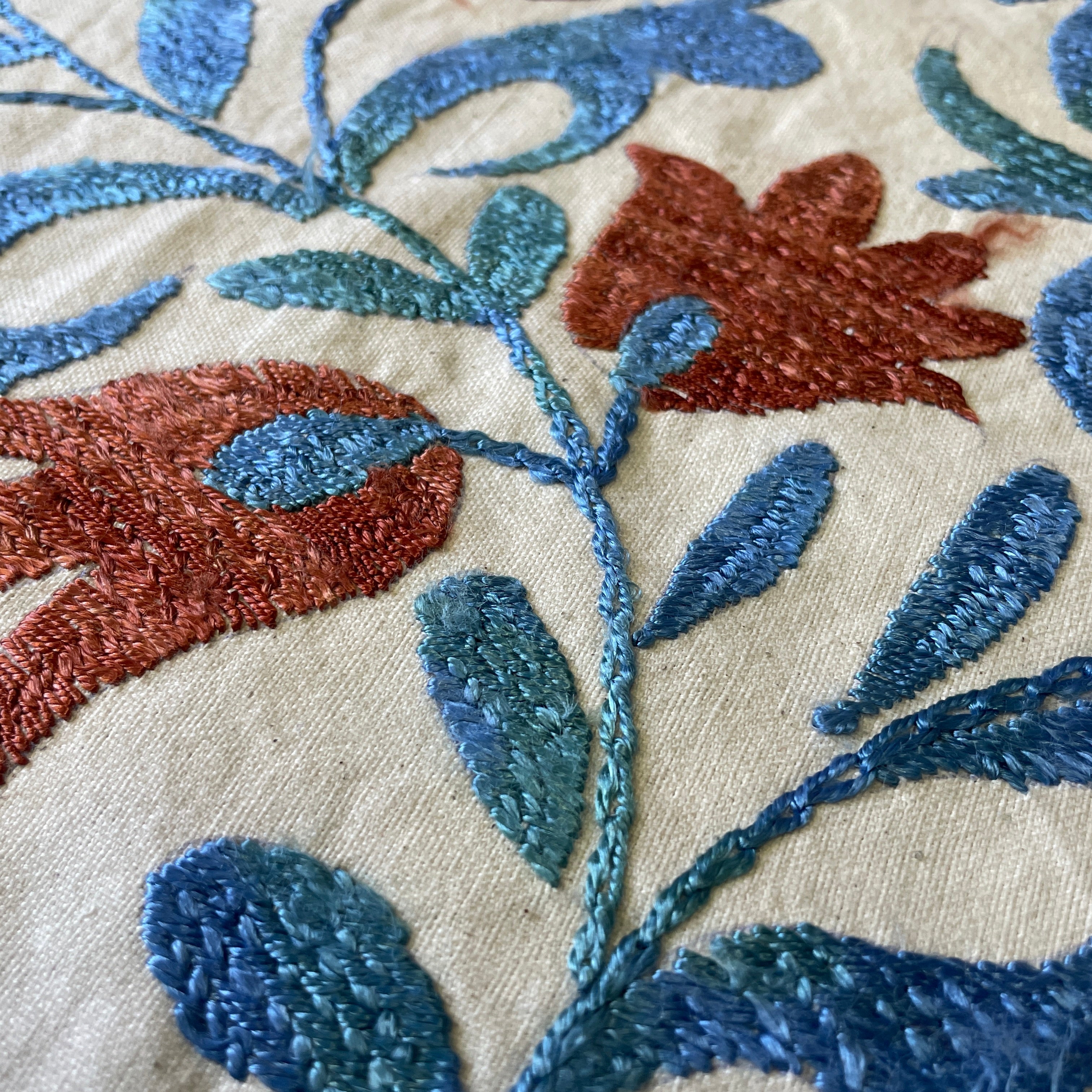 Uzbek Suzani Bed Throw