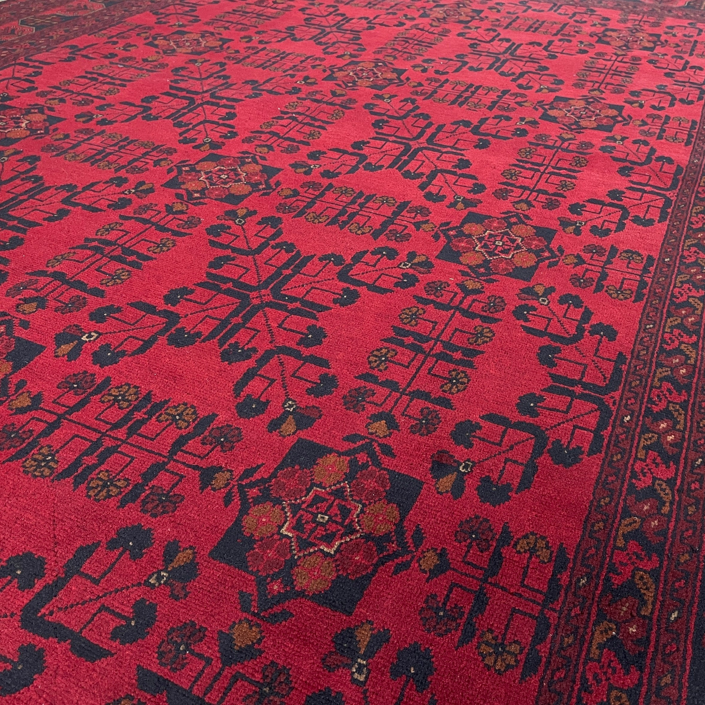 306 x 210 cm | Afghan Khal Muhammadi Rug