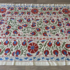 Uzbek Suzani Bed Throw