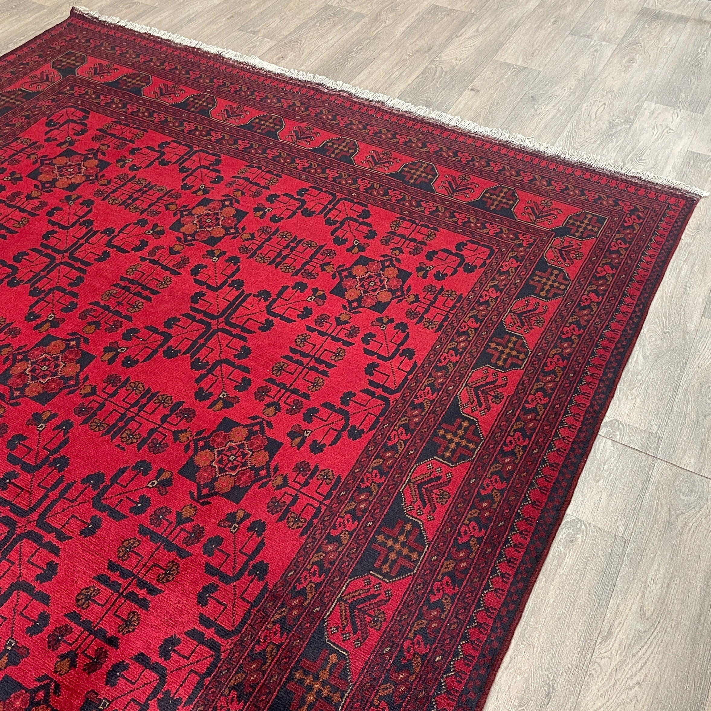 306 x 210 cm | Afghan Khal Muhammadi Rug