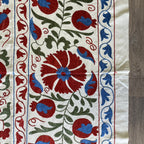 Uzbek Suzani Bed Throw