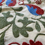 Uzbek Suzani Bed Throw