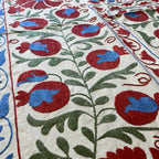 Uzbek Suzani Bed Throw