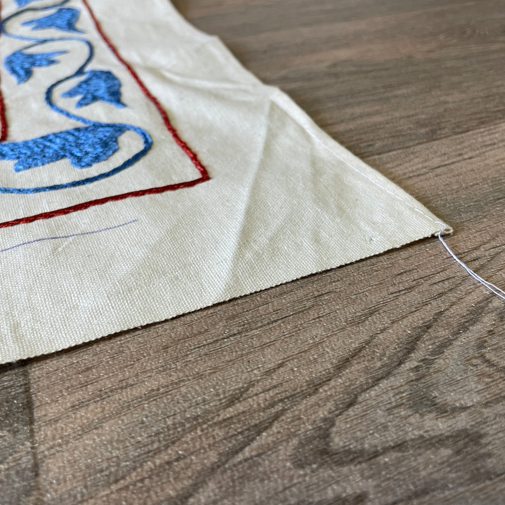 Uzbek Suzani Bed Throw
