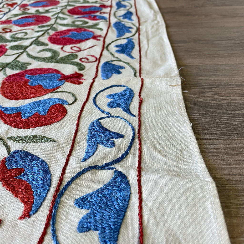 Uzbek Suzani Bed Throw