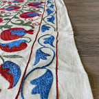 Uzbek Suzani Bed Throw