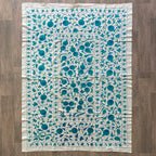 Uzbek Suzani Bed Throw