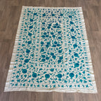 Uzbek Suzani Bed Throw