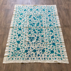 Uzbek Suzani Bed Throw