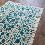 Uzbek Suzani Bed Throw