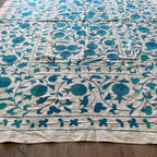 Uzbek Suzani Bed Throw