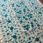 Uzbek Suzani Bed Throw