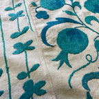 Uzbek Suzani Bed Throw