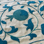 Uzbek Suzani Bed Throw