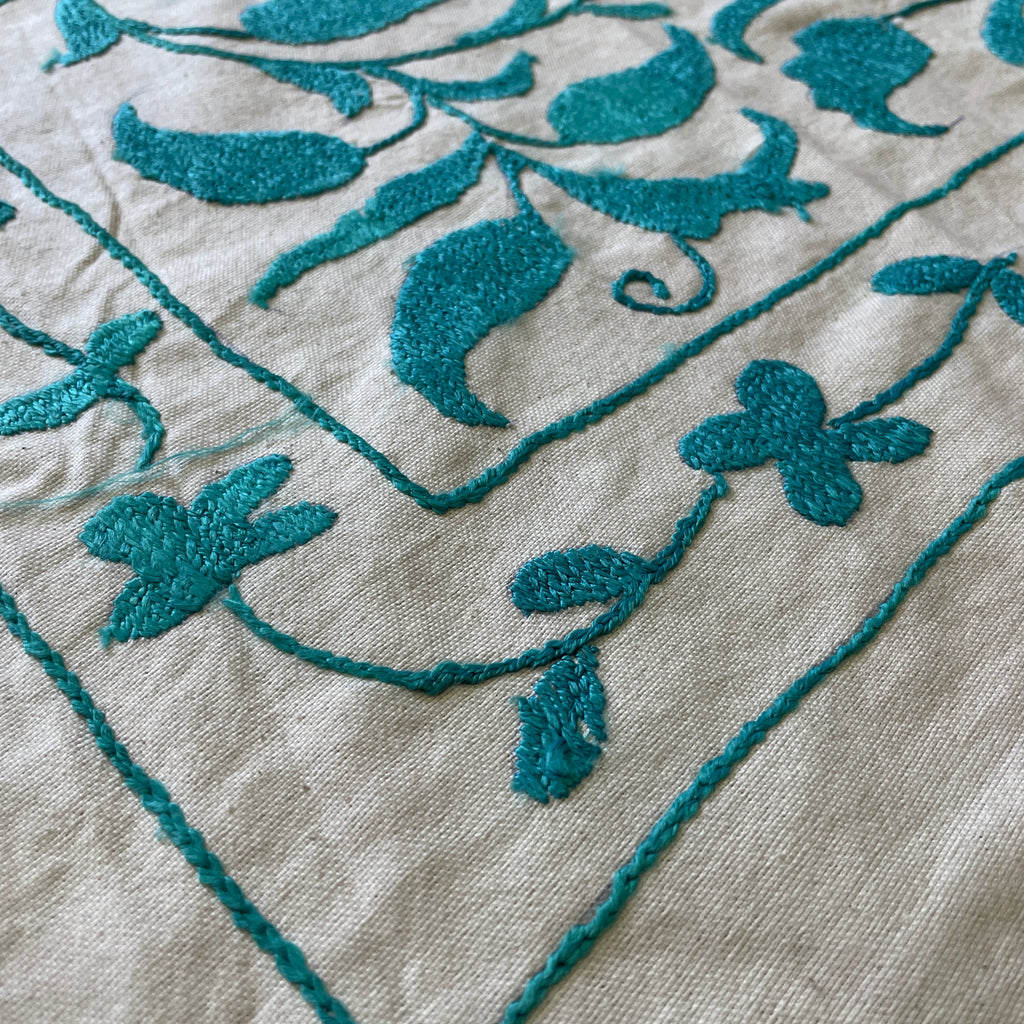 Uzbek Suzani Bed Throw